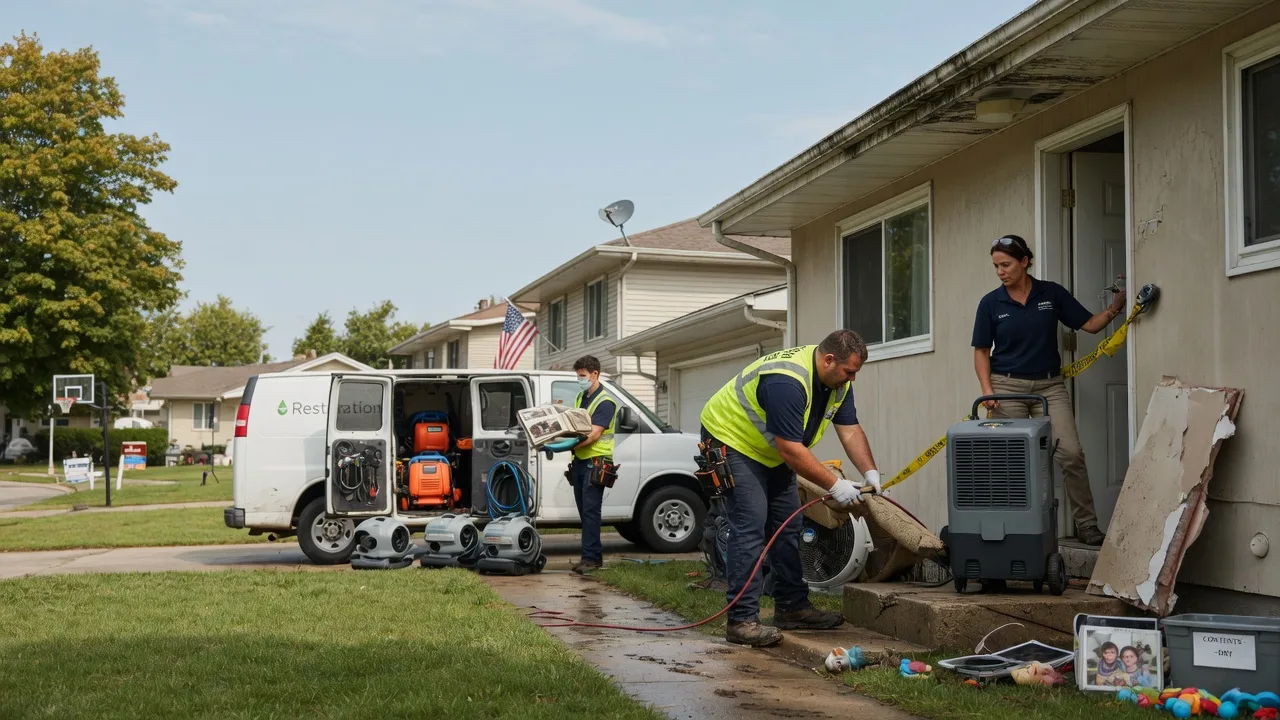 Water Damage Restoration in Macedonia, OH near me